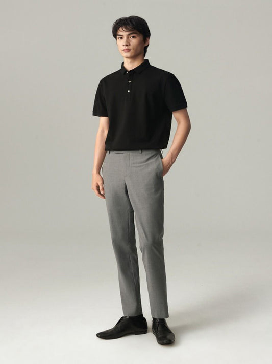 Premium Cotton Polo Shirt - Classic Fit Men's Short Sleeve