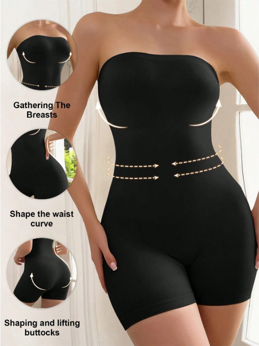 3-in-1 Strapless Shaping Bodysuit - Breast Lift, Waist Cinch & Butt Lift Shapewear