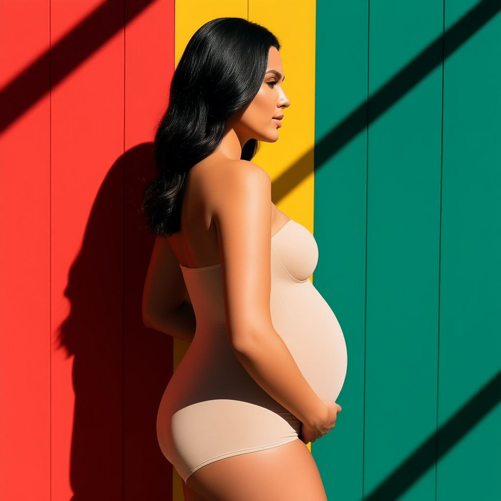 Nude Maternity Shapewear Bodyshaper - Enhanced Pregnancy Support