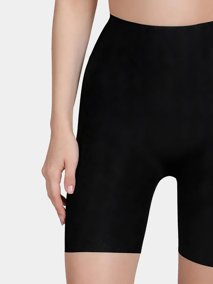 High-Waist Tummy & Thigh Shaper - Seamless Body Contouring Shorts