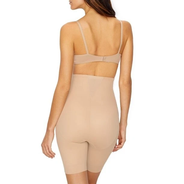 High-Waist Shapewear Shorts - Seamless Body Contouring