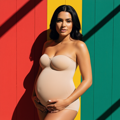 Nude Maternity Shapewear Bodyshaper - Enhanced Pregnancy Support