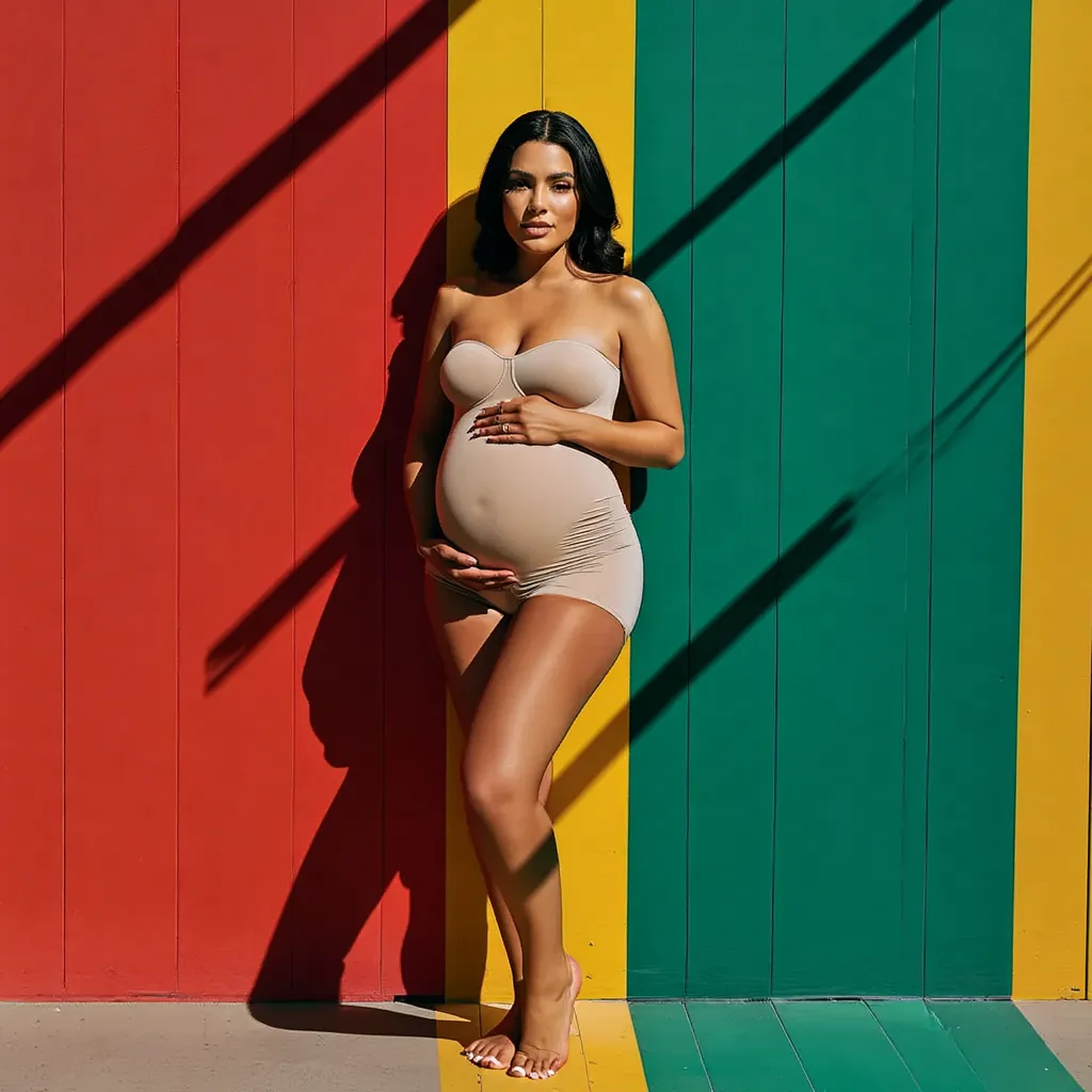 Nude Maternity Shapewear Bodyshaper - Enhanced Pregnancy Support