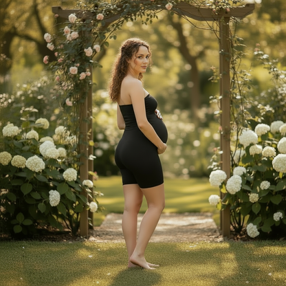 Black Maternity Shapewear Bodyshapewear - Comfortable Pregnancy Support