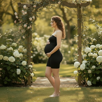 Black Maternity Shapewear Bodyshapewear - Comfortable Pregnancy Support