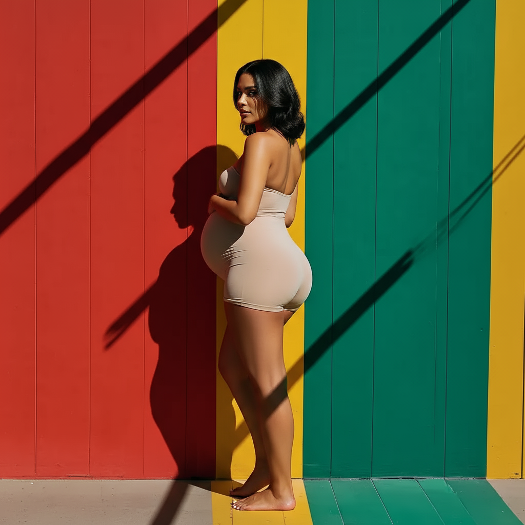 Nude Maternity Shapewear Bodyshaper - Enhanced Pregnancy Support